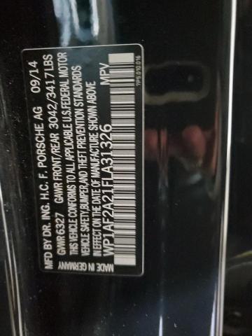 Photo 14 from auction – 2015 PORSCHE CAYENNE with VIN WP1AF2A21FLA31326