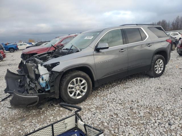 CHEVROLET TRAVERSE L 2021 with VIN 1GNEVMKW5MJ182883 - Photo from auction