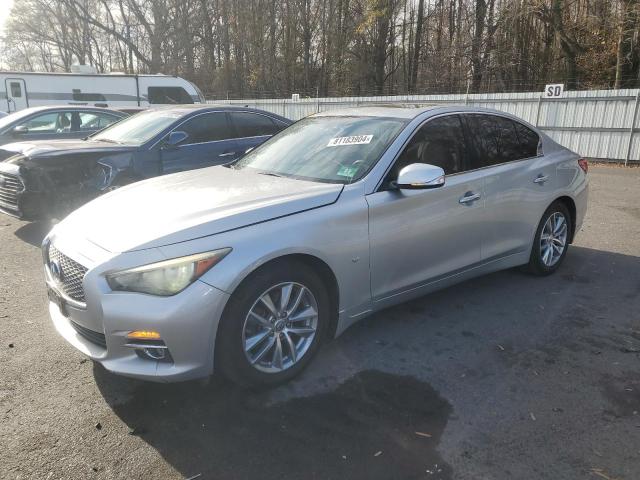 INFINITI Q50 BASE 2014 with VIN JN1BV7AR6EM696608 - Photo from auction