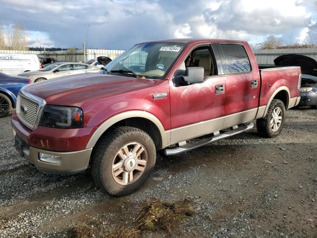 FORD F150 SUPER 2004 with VIN 1FTPW145X4FA31297 - Photo from auction