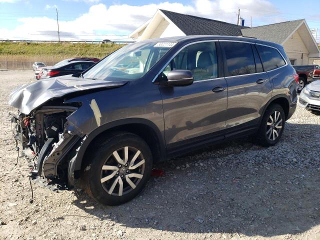 HONDA PILOT EXL 2021 with VIN 5FNYF6H55MB054535 - Photo from auction