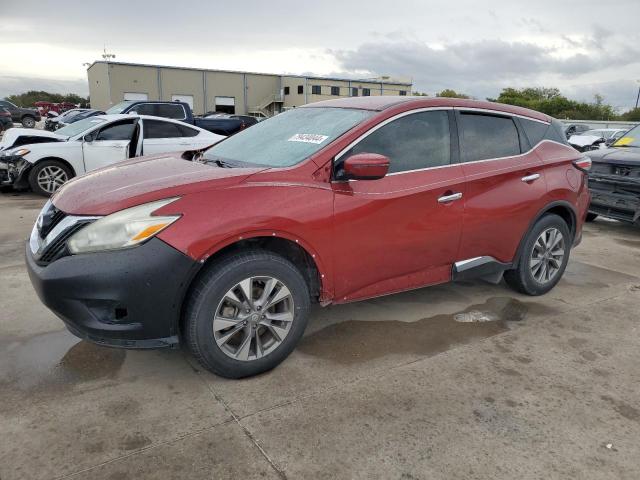 NISSAN MURANO S 2016 with VIN 5N1AZ2MGXGN136495 - Photo from auction