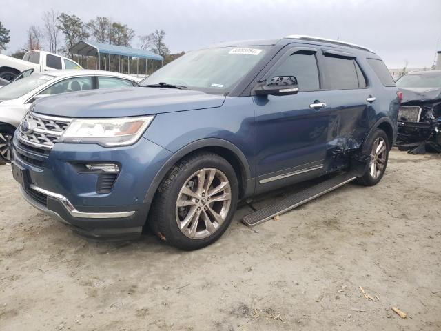 FORD EXPLORER L 2018 with VIN 1FM5K7F87JGB75484 - Photo from auction