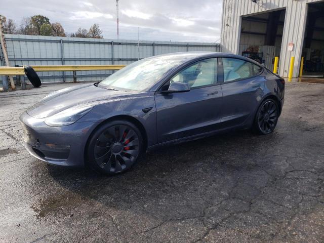 TESLA MODEL 3 2023 with VIN 5YJ3E1EC6PF694499 - Photo from auction