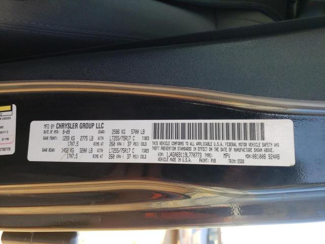 Photo 14 from auction – 2009 JEEP WRANGLER U with VIN 1J4GA69119L770773