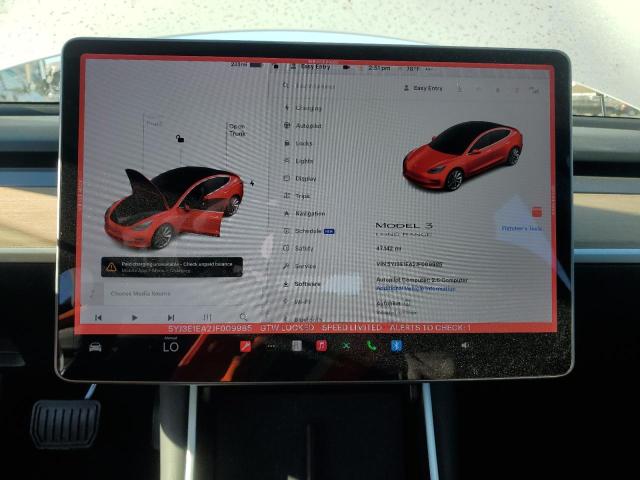 Photo 9 from auction – 2018 TESLA MODEL 3 with VIN 5YJ3E1EA2JF009985