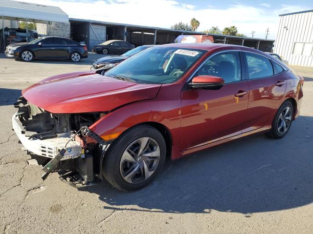 HONDA CIVIC LX 2019 with VIN 19XFC2F67KE213529 - Photo from auction