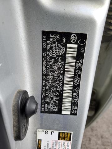 Photo 14 from auction – 2014 TOYOTA PRIUS with VIN JTDKN3DU2E1806738