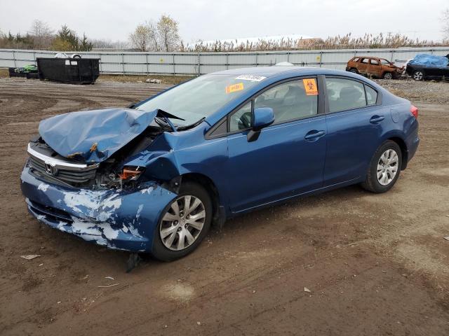 HONDA CIVIC LX 2012 with VIN 19XFB2F56CE032269 - Photo from auction