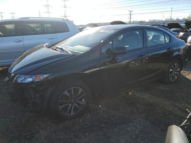 HONDA CIVIC EXL 2013 with VIN 19XFB2F91DE048741 - Photo from auction