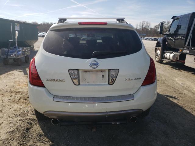 Photo 6 from auction – 2006 NISSAN MURANO with VIN JN8AZ08W16W530717