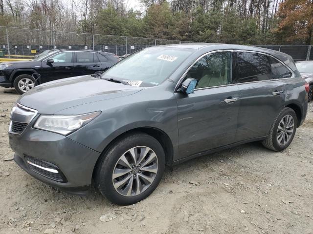 Фото 1 с аукциона – 2016 ACURA MDX TECHNO с VIN 5FRYD4H4XGB009367