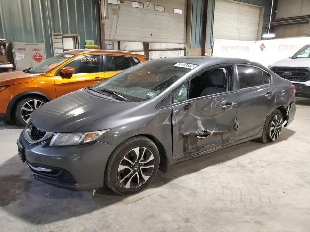 HONDA CIVIC EX 2013 with VIN 2HGFB2F89DH522433 - Photo from auction