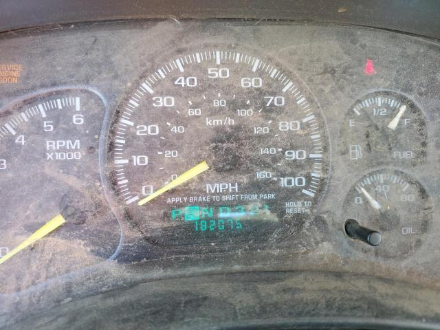 Photo 9 from auction – 2000 CHEVROLET SILVERADO with VIN 1GCEK14T7YE242051