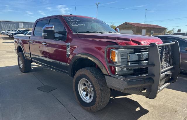 FORD F250 SUPER 2017 with VIN 1FT7W2BT4HEC46614 - Photo from auction