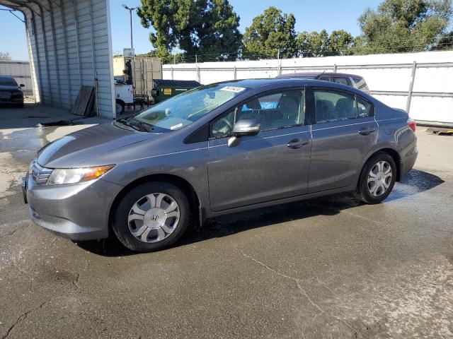 HONDA CIVIC HYBR 2012 with VIN JHMFB4F20CS011396 - Photo from auction
