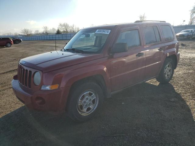 JEEP PATRIOT SP 2008 with VIN 1J8FT28008D654592 - Photo from auction