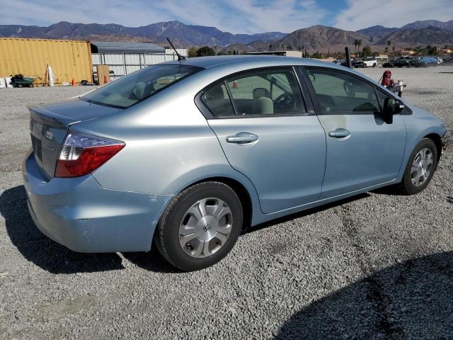 Photo 3 from auction – 2012 HONDA CIVIC HYBR with VIN JHMFB4F29CS010523