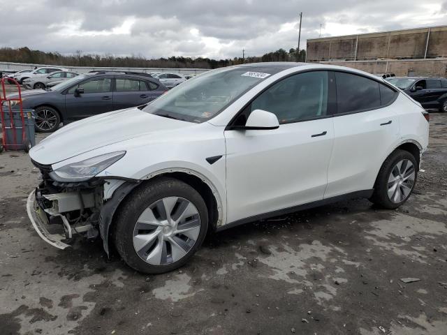 TESLA MODEL Y 2022 with VIN 7SAYGDEE7NA018739 - Photo from auction