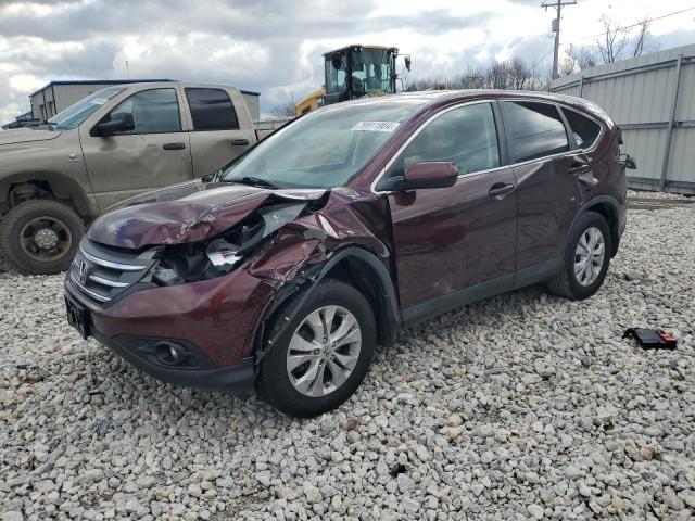 HONDA CR-V EXL 2012 with VIN 2HKRM4H70CH107870 - Photo from auction