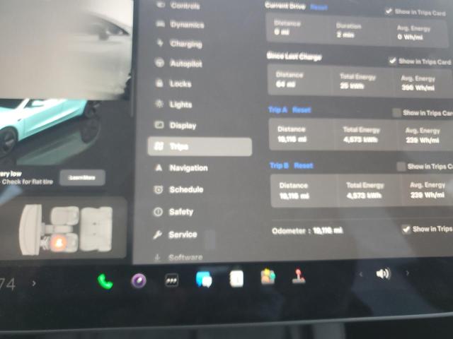 Photo 9 from auction – 2023 TESLA MODEL 3 with VIN 5YJ3E1EB3PF663024