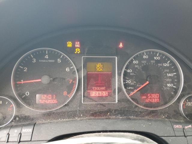 Photo 9 from auction – 2007 AUDI A4 3.2 QUA with VIN WAUDH78E97A215932