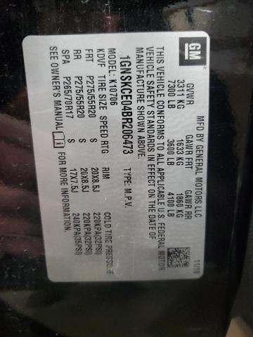 Photo 14 from auction – 2011 CHEVROLET TAHOE K150 with VIN 1GNSKCE04BR206473