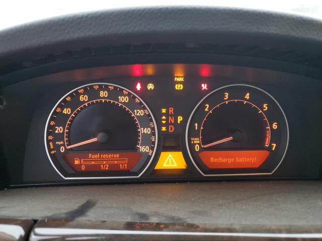 Photo 9 from auction – 2007 BMW 750 with VIN WBAHN835X7DT70320