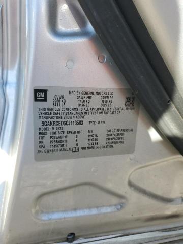 Photo 14 from auction – 2012 BUICK ENCLAVE with VIN 5GAKRCED5CJ113583