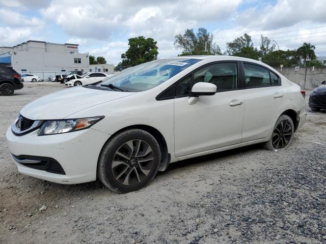 HONDA CIVIC EX 2014 with VIN 2HGFB2F84EH544762 - Photo from auction