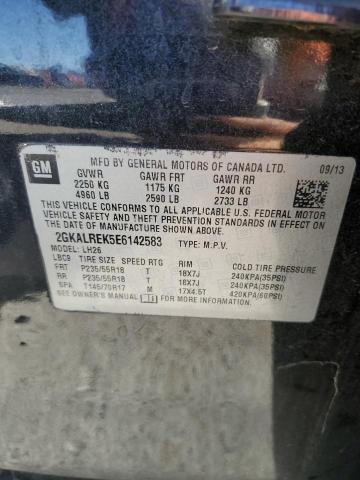 Photo 14 from auction – 2014 GMC TERRAIN SL with VIN 2GKALREK5E6142583