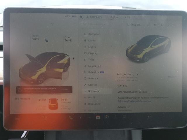 Photo 9 from auction – 2024 TESLA MODEL Y with VIN 7SAYGAEE6RF037595