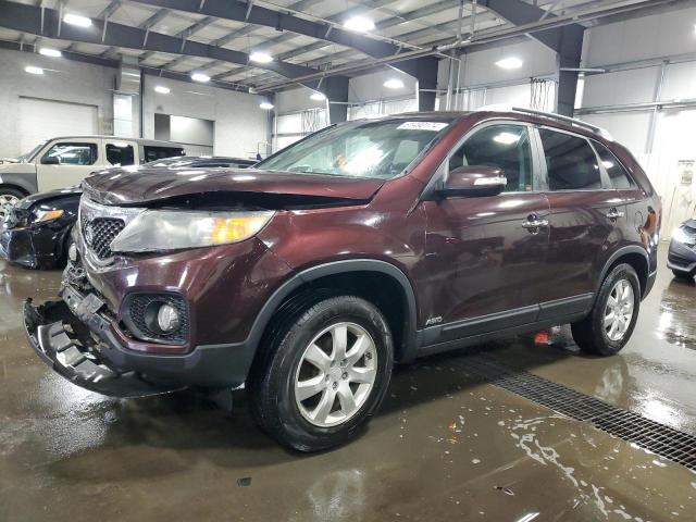 KIA SORENTO BA 2011 with VIN 5XYKTCA18BG141856 - Photo from auction