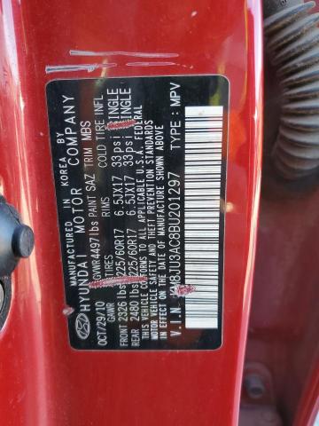 Photo 14 from auction – 2011 HYUNDAI TUCSON GLS with VIN KM8JU3AC8BU201297