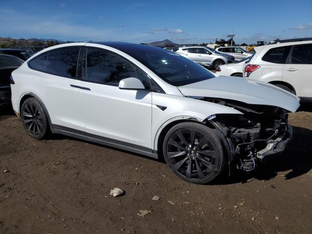 Photo 4 from auction – 2022 TESLA MODEL X with VIN 7SAXCAE55NF350218