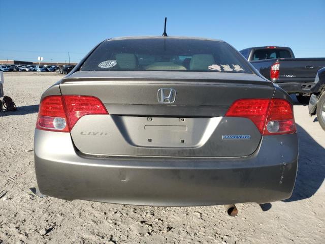 Photo 6 from auction – 2008 HONDA CIVIC HYBR with VIN JHMFA36268S018082