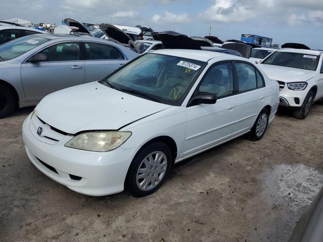 Photo 1 from auction – 2005 HONDA CIVIC LX with VIN 1HGES15585L028226