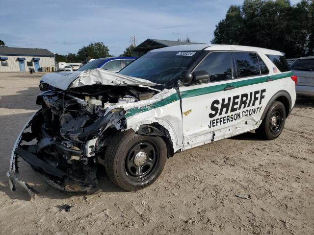 FORD EXPLORER P 2022 with VIN 1FM5K8AB0NGA99962 - Photo from auction
