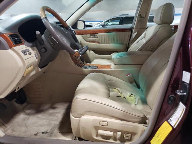 Photo 7 from auction – 2005 LEXUS LS 430 with VIN JTHBN36F555026674