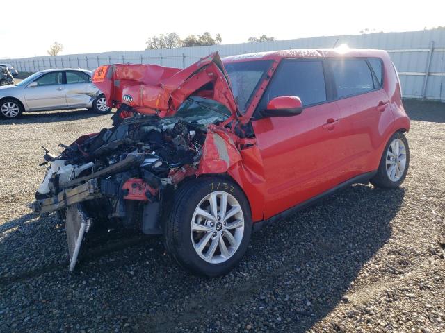 KIA SOUL + 2018 with VIN KNDJP3A57J7527697 - Photo from auction