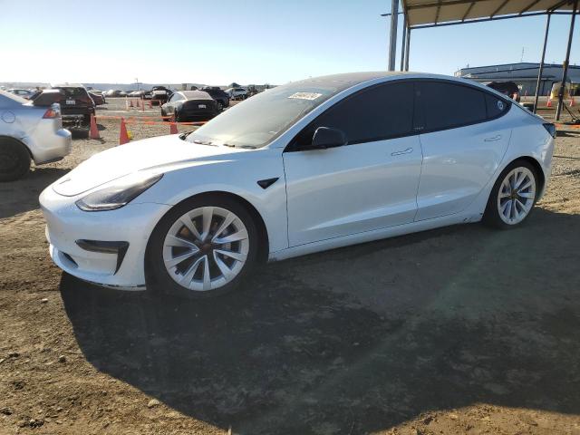 TESLA MODEL 3 2022 with VIN 5YJ3E1EA8NF191780 - Photo from auction