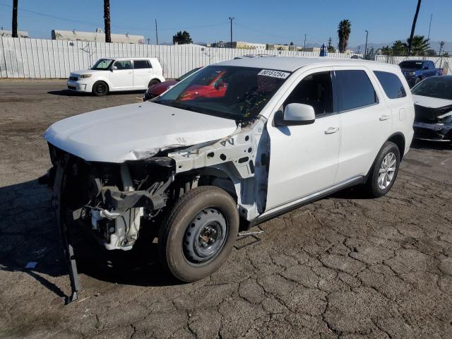 DODGE DURANGO SX 2019 con VIN 1C4RDHAG9KC717309 - Foto de la subasta