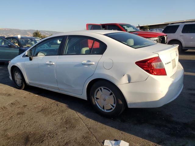 Photo 2 from auction – 2012 HONDA CIVIC HF with VIN 2HGFB2F65CH548847