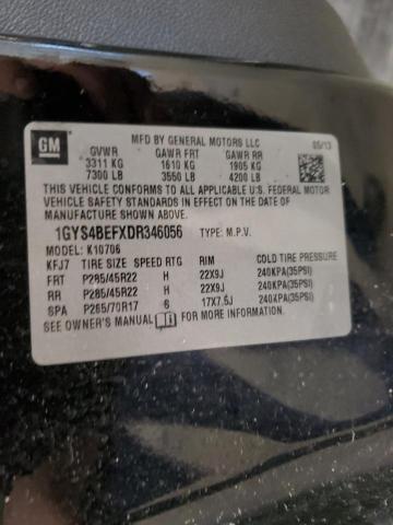 Photo 14 from auction – 2013 CADILLAC ESCALADE L with VIN 1GYS4BEFXDR346056