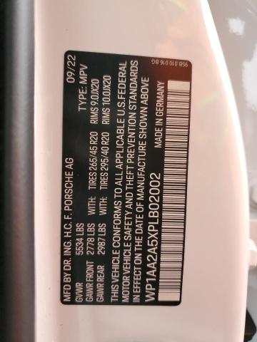 Photo 14 from auction – 2023 PORSCHE MACAN BASE with VIN WP1AA2A5XPLB02002