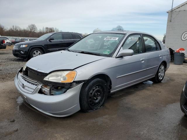 HONDA CIVIC EX 2001 with VIN 1HGES26781L073845 - Photo from auction