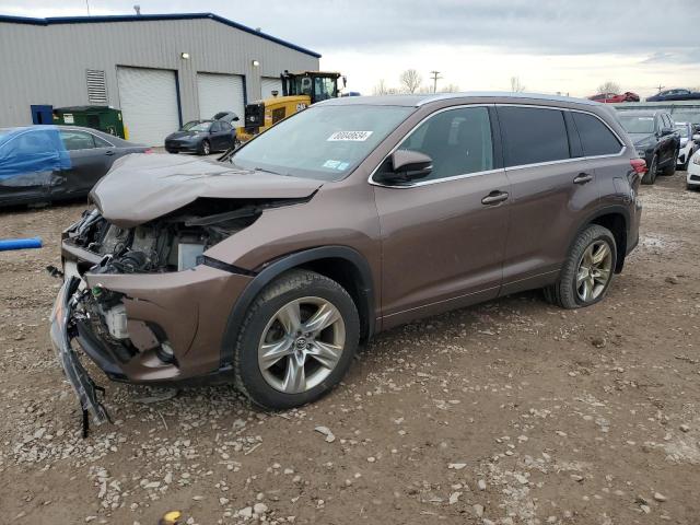 TOYOTA HIGHLANDER 2019 with VIN 5TDDZRFH5KS995559 - Photo from auction