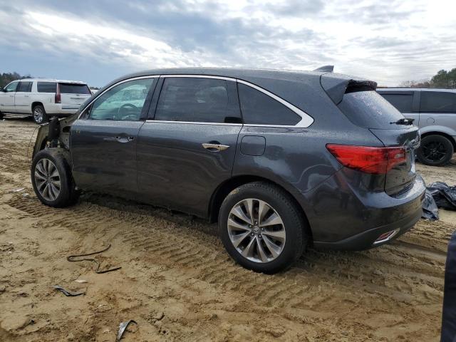 Photo 2 from auction – 2016 ACURA MDX TECHNO with VIN 5FRYD4H40GB030115
