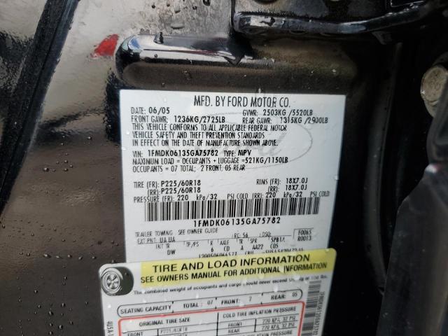 Photo 14 from auction – 2005 FORD FREESTYLE with VIN 1FMDK06135GA75782