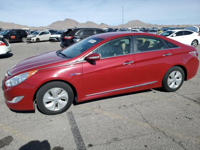 HYUNDAI SONATA HYB 2015 with VIN KMHEC4A45FA129775 - Photo from auction